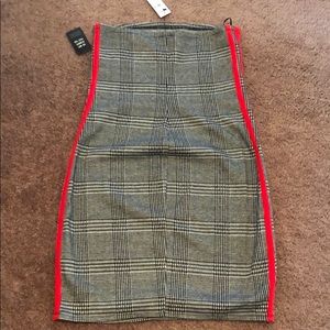 Strapless dress from Express